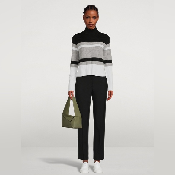 Theory Women's Black Trousers - Picture 1 of 14